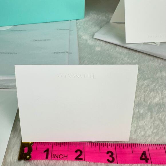 Tiffany & Co Shopping Bags Package gift sets w/ note card envelope BOTH SETS - Picture 7 of 15